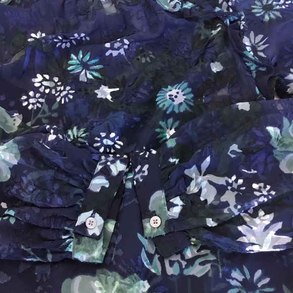 LOFT Flounce Dress - EXTRA SMALL - Picture 4 of 6